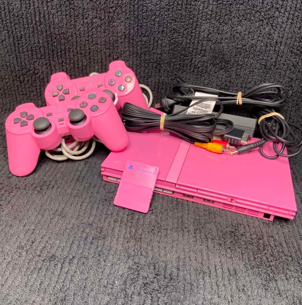 خرید Playstation 2 صورتی دو دسته - استوک