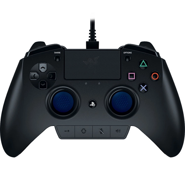 razor-raiju-controller-for-ps4-stock کنترلر Razor Raiju مناسب کنسول PS4 استوک