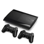 PS3 Super Slim حافظه ۳۲۰ گیگابایت دو دسته استوک