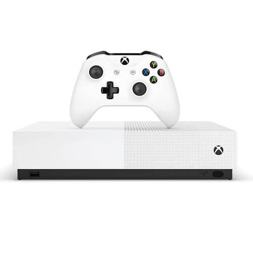 خرید کنسول Xbox One S دیجیتال ظرفیت یک ترابایت دو دسته - استوک