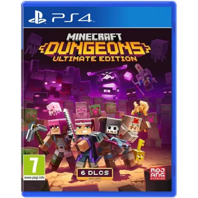 بازی Minecraft Dungeons: Ultimate Edition آکبند نسخه PS4