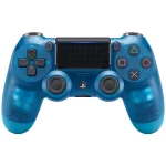 کنترلر PS4 فابریکی اورجینال رنگ آبی کریستالی استوک