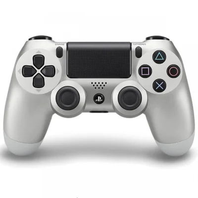 کنترلر PS4 فابریکی اورجینال رنگ نقره ای - استوک
