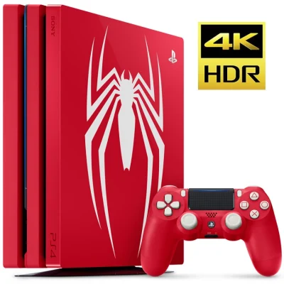 پلی استیشن ۴ پرو باندل Marvels Spider Man حافظه یک ترابایت استوک