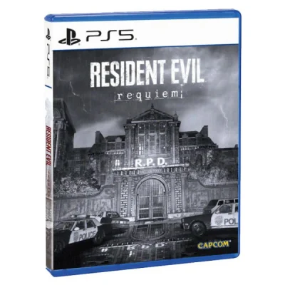 بازی Resident Evil Requiem کاور سه بعدی آکبند نسخه PS5