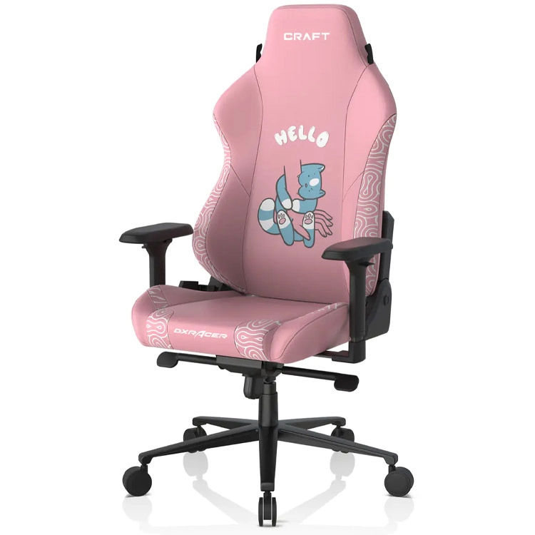 صندلی گیمینگ DXRacer Craft Series 2025 XL Hello Human Cat آکبند