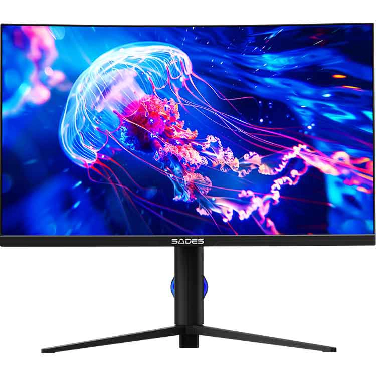 مانیتور گیمینگ خمیده سدس BX-Jellyfish SA-HC03F27B Curved آکبند