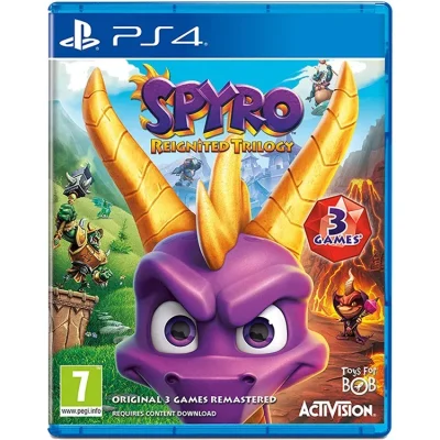 بازی Spyro Reignited Trilogy کارکرده نسخه PS4