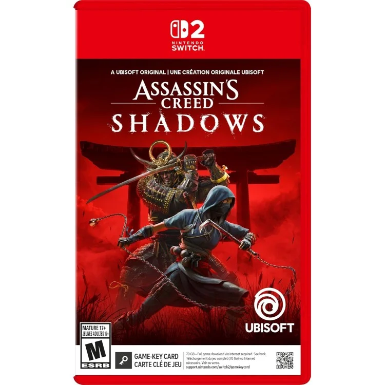 71MrkTOiEVL._SL1500_-750x750 بازی Assassin's Creed Shadows آکبند نسخه Nintendo Switch 2 - تصویر 1