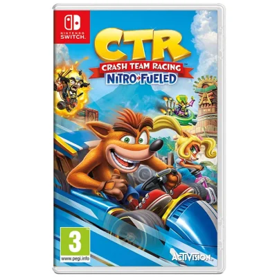 بازی Crash Team Racing Nitro Fueled آکبند نسخه Nintendo Switch