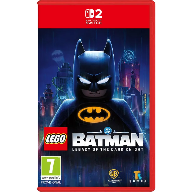 legto-abtman-legacy-of-the-dark-knight-switch-2-750x750 بازی LEGO Batman Legacy of the Dark Knight آکبند نسخه Nintendo Switch 2 - تصویر 1