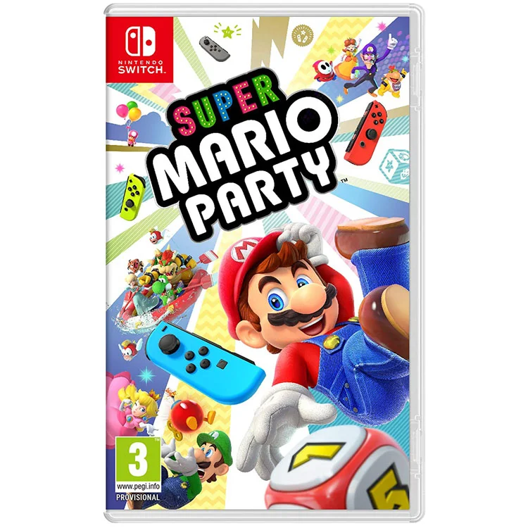mario party-750x750 بازی Super Mario Party آکبند نسخه Nintendo Switch - تصویر 1