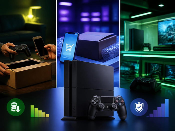 قیمت PS4 دست دوم؛ دیوار، دیجی‌کالا یا فروشگاه تخصصی؟