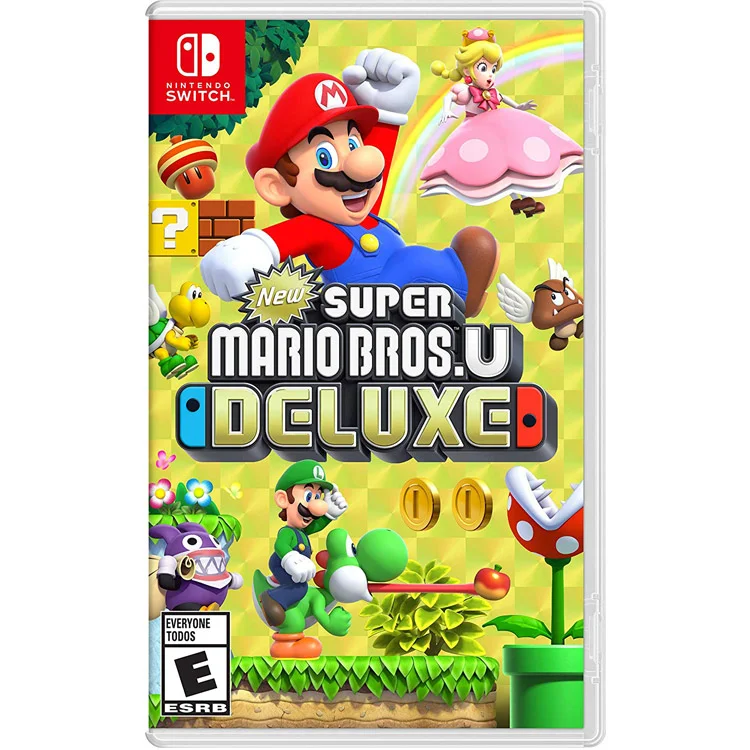 super-mario-bros-u-750x750 بازی New Super Mario Bros. U Deluxe آکبند نسخه Nintendo Switch - تصویر 1