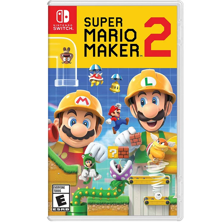super-mario-maker-2-750x750 بازی Super Mario Maker 2 آکبند نسخه Nintendo Switch - تصویر 1