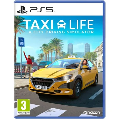 بازی Taxi Life: A City Driving Simulator آکبند نسخه PS5